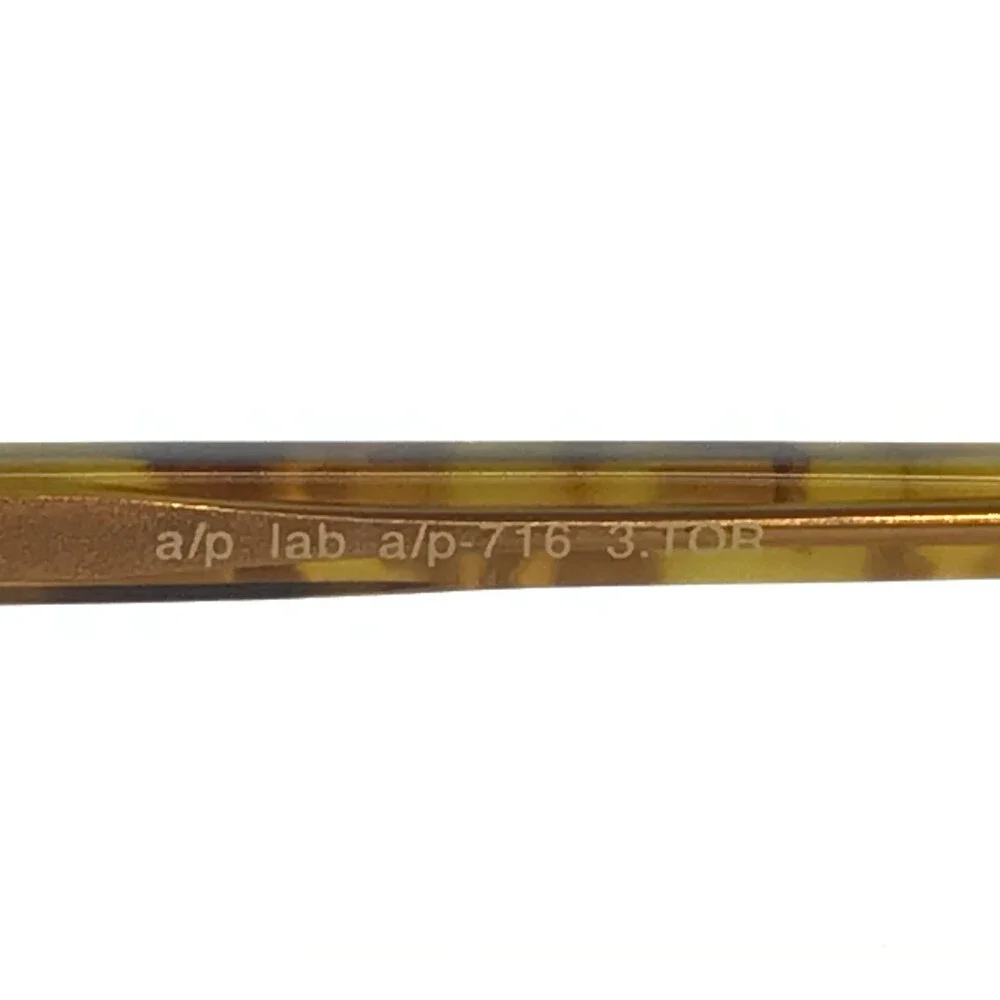 a/p lab Eyeglasses Frames a/p-716 3.TOR Tortoise Rectangle Full Rim 50-18-140
